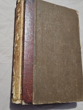 Antique 1893 Collectible Hard Cover Geometry Math Textbook Ginn & Company